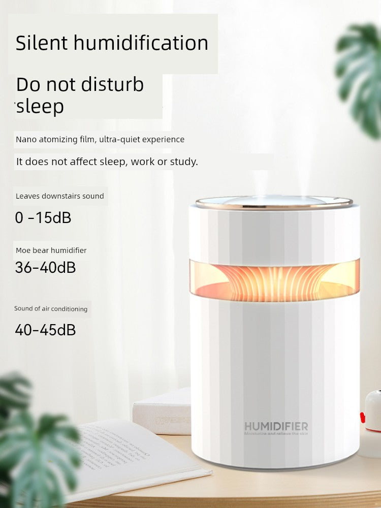 Wireless Portable Double Nozzle Mini Aroma Humidifier