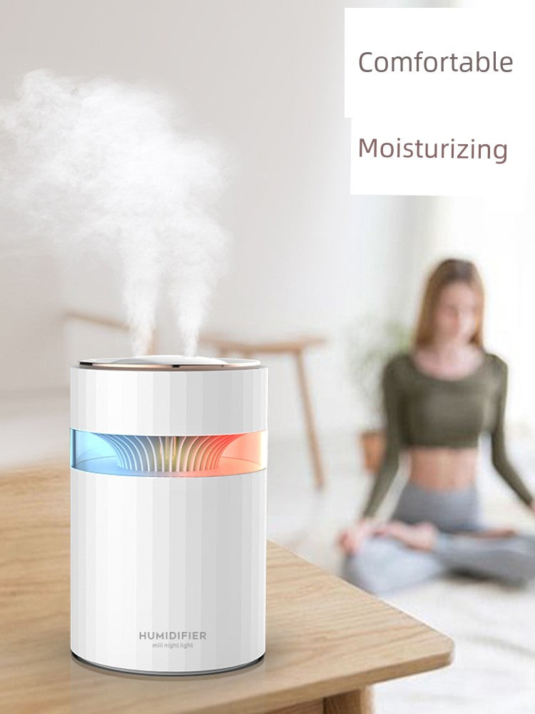 Wireless Portable Double Nozzle Mini Aroma Humidifier