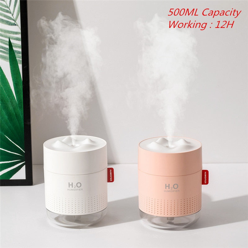 Romantic Lamp Mist Maker Aroma Oil Diffuser Aromatherapy Humidifiers