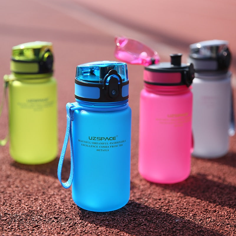 New 350ML Sport Water bottle BPA Free Kids Lovely Shaker Drink My Bottle Portable leakproof Ecofriendly Tritan Plastic Drinkware - IZZY Electronics 