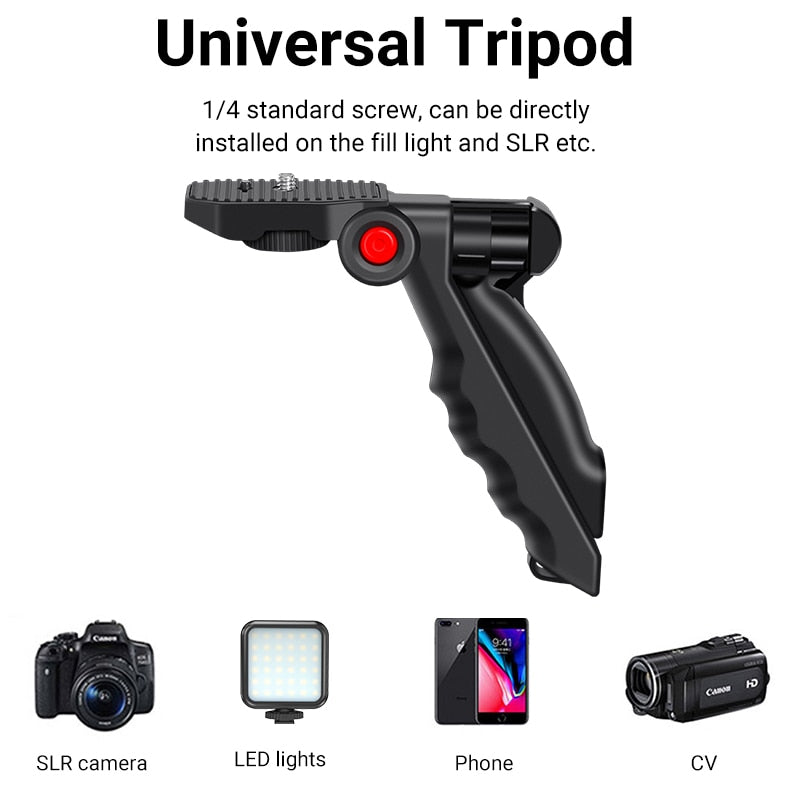 MAMEN Vlogging Kit Equipment Phone Tripod with 2.4G Wireless Lavalier Microphone for iPhone Android Smartphone Tablet SLR Camera - IZZY Electronics 